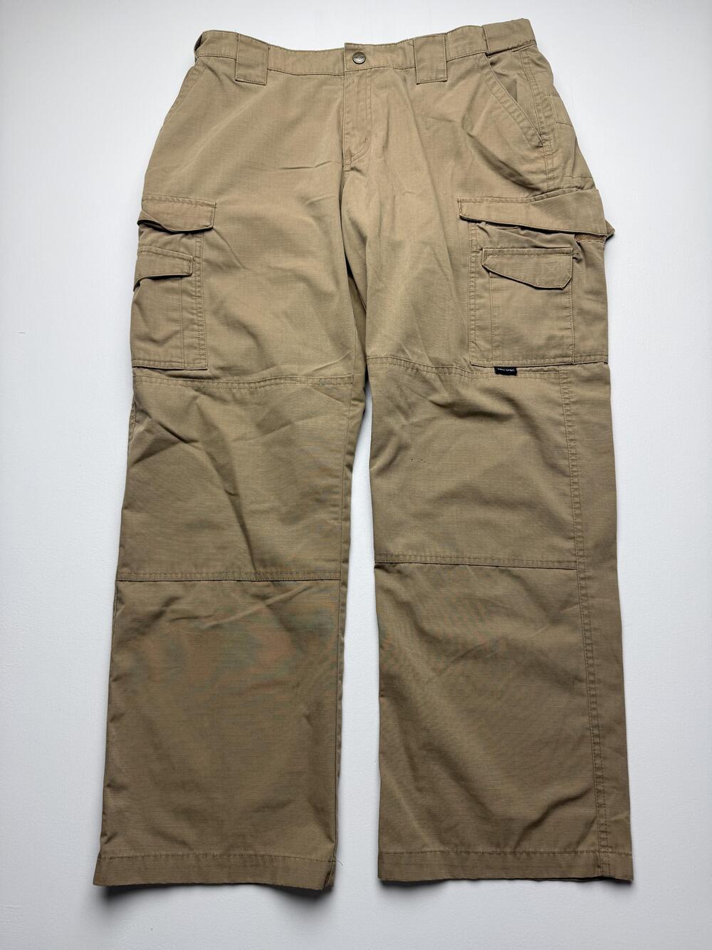TRU-SPEC Cargo Pants Womens 12/30 Beige Ripstop Twill Tactical Workwear Pockets